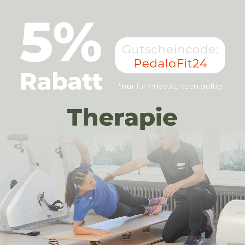 5% Rabatt auf alle Pedalo Therapie Produkte!